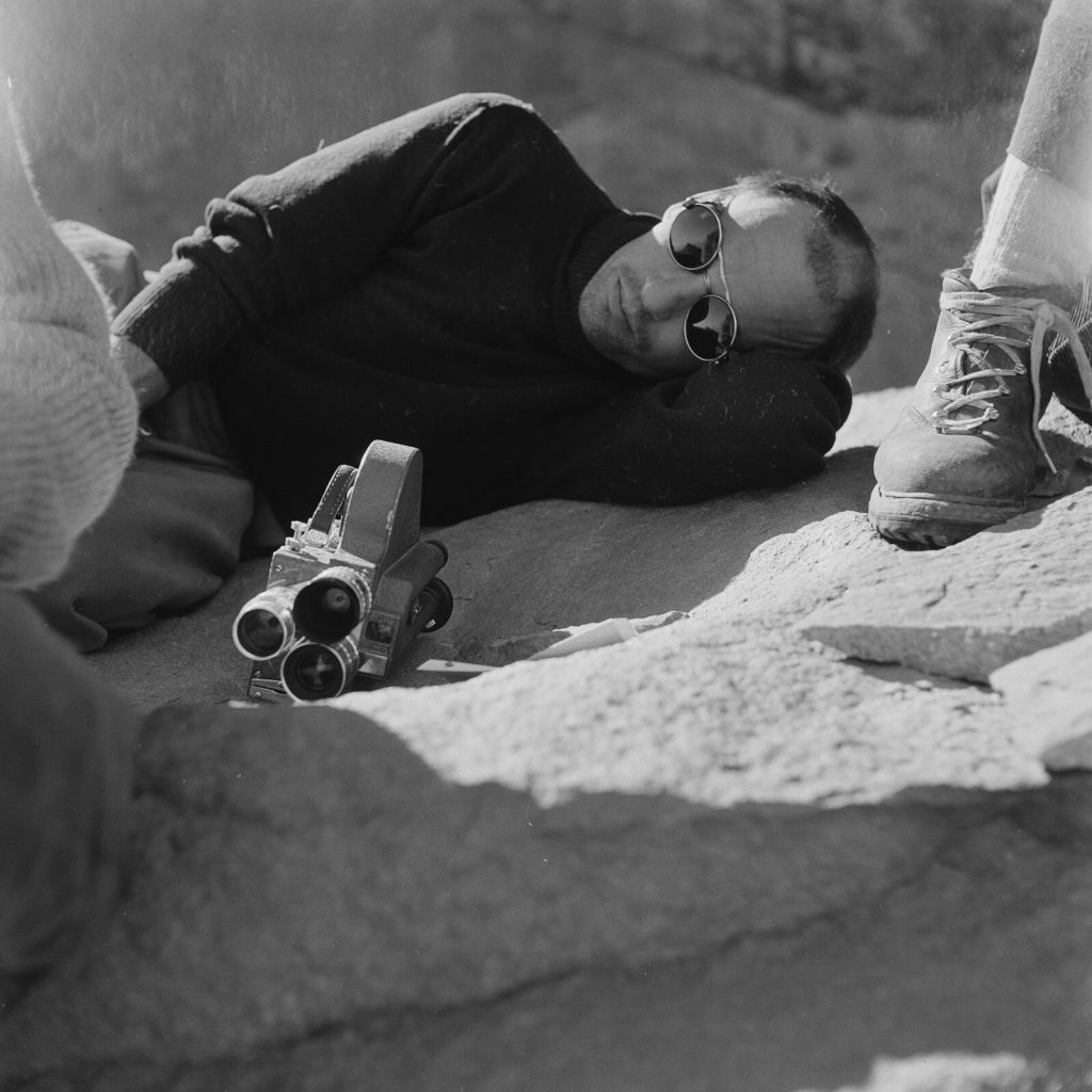 Photo sur papier  argentique BARYTE EXPEDITION Algerie 1960 format 40x40cm
