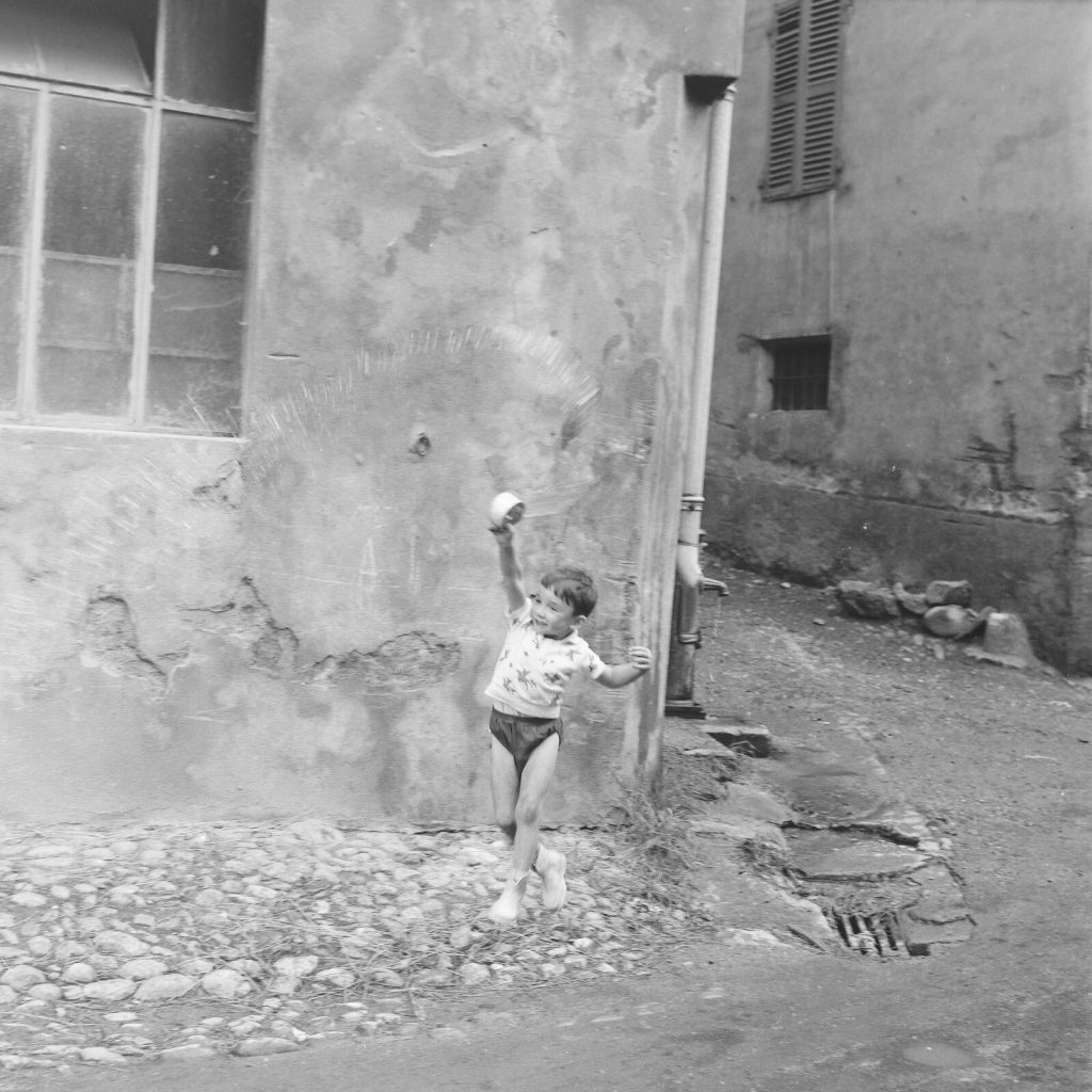 Photo papier argentique enfant 960 format 40x40cm