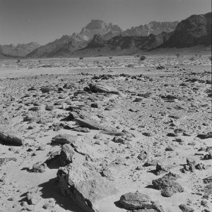 Photo sur papier  argentique BARYTE  DESERT Algerie 1960 format 40x40cm
