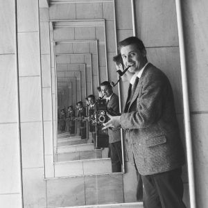 Photo sur papier  argentique PHOTOGRAPHE PARIS 1960 format 40x40cm