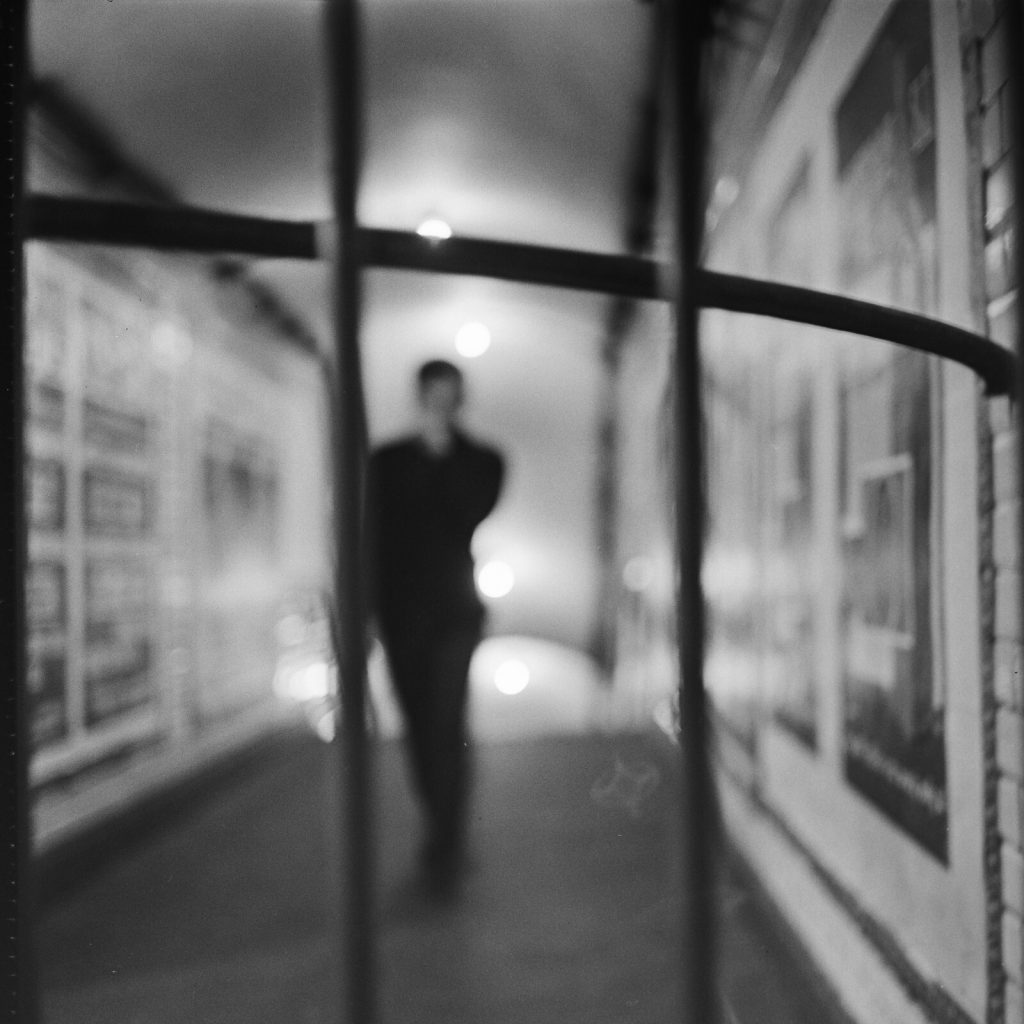 Tirage photo sur papier  argentique METRO PARIS  1960 format 40x40cm