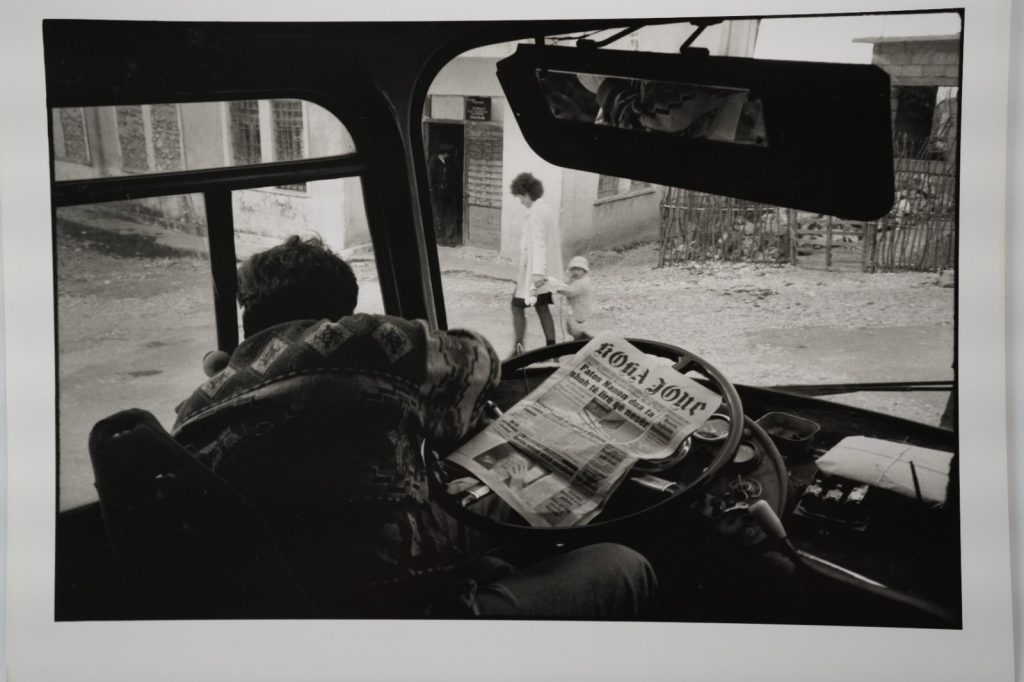 PHOTO Argentique reportage en Roumanie 18X24cm 1990 Olivier Culmann