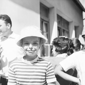 Photo papier  argentique Baryté  Espagne ENFANT 1960 format 40x40cm