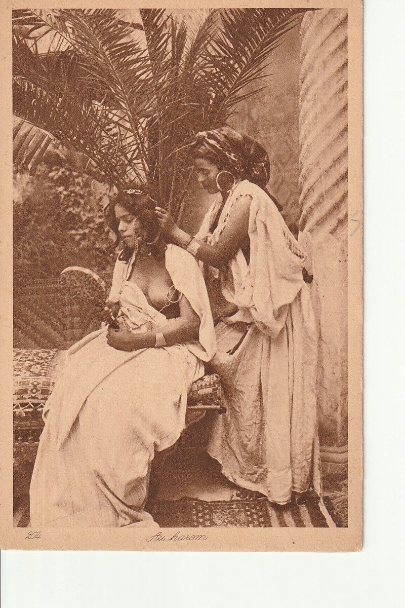 CARTE POSTAL Lehnert & Landrock ORIENTALISME 1910 FORMAT 9X14CM