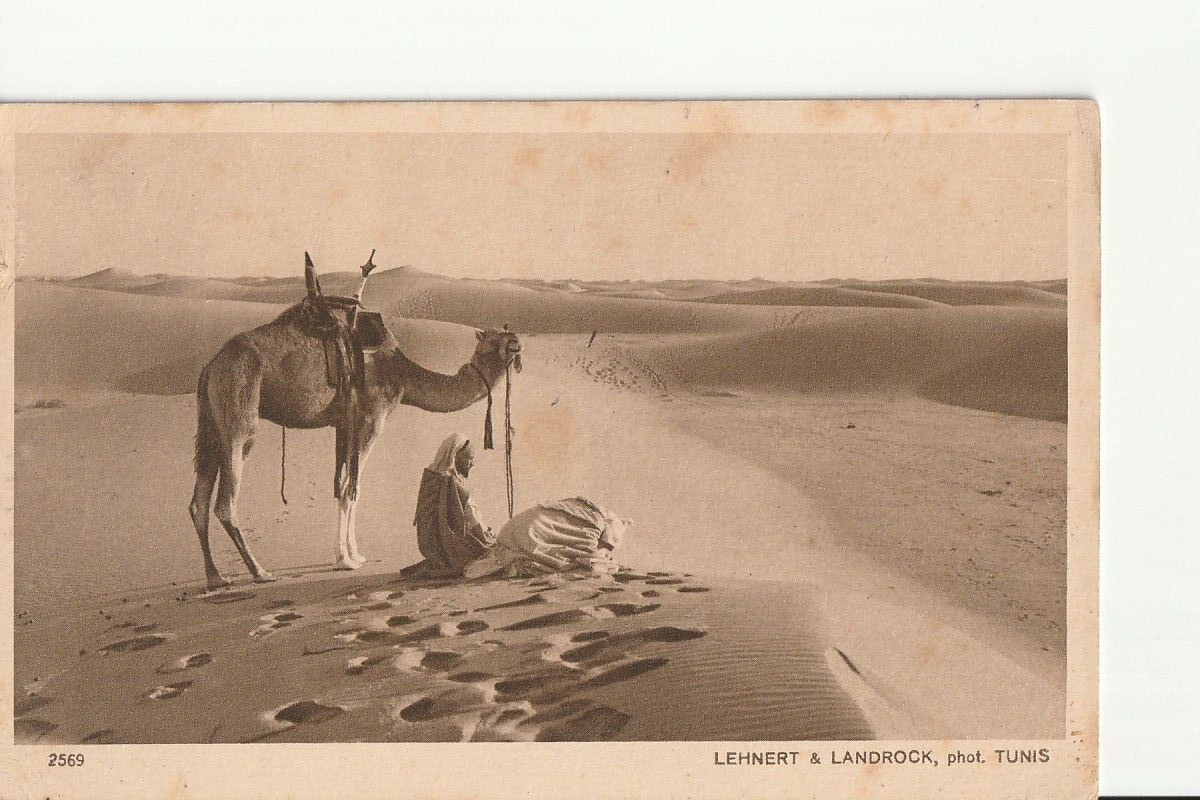 CARTE POSTAL Lehnert & Landrock ORIENTALISME 1910 FORMAT 9X14CM