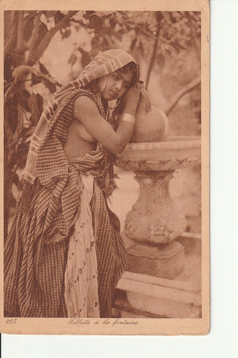 CARTE POSTAL Lehnert & Landrock ORIENTALISME 1910 FORMAT 9X14CM