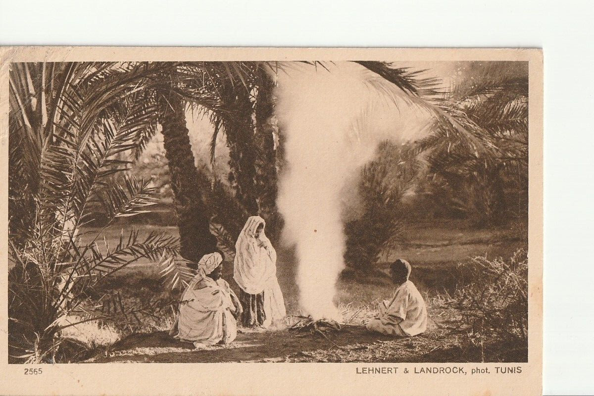 CARTE POSTAL Lehnert & Landrock ORIENTALISME 1910 FORMAT 9X14CM