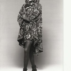 PHOTO Argentique JEAN-LOUIS SCHERRER MODE 1990 PHOTO STUDIO 16X24CM