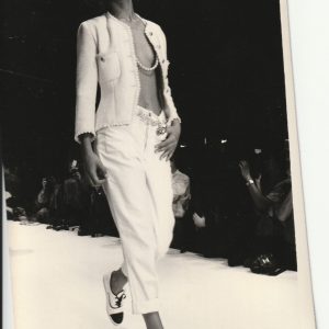 TIRAGE PHOTO	Argentique Mode CHANEL 1990 Robert Cohen AGIP		Défilé de mode 1989