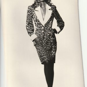 TIRAGE PHOTO	Argentique Jean-Louis Scherrer 1989  photo de mode 12X18cm