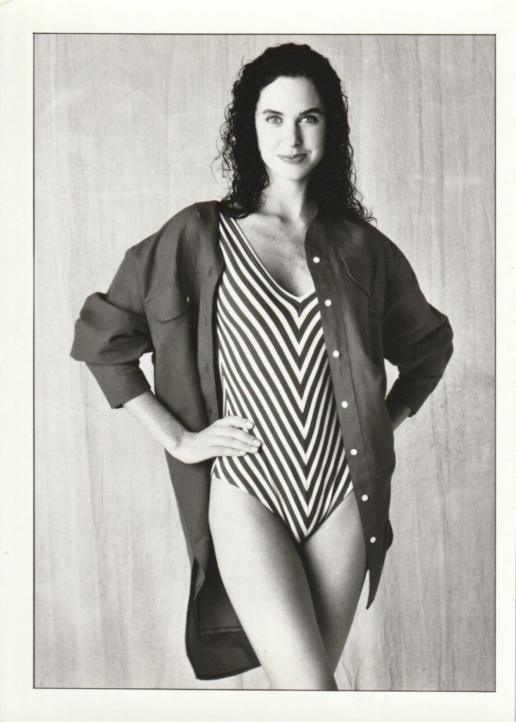 PHOTO Argentique LA REDOUTE MODE FEMME MAILLOT 1990 SERVICE DE PRESSE 13X19cm