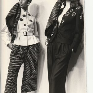 TIRAGE PHOTO	Argentique Pierre Balmain 1989 Robert Cohen AGIP Défilé de mode