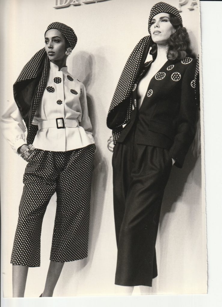 TIRAGE PHOTO Argentique Pierre Balmain 1989 Robert Cohen AGIP Défilé de mode