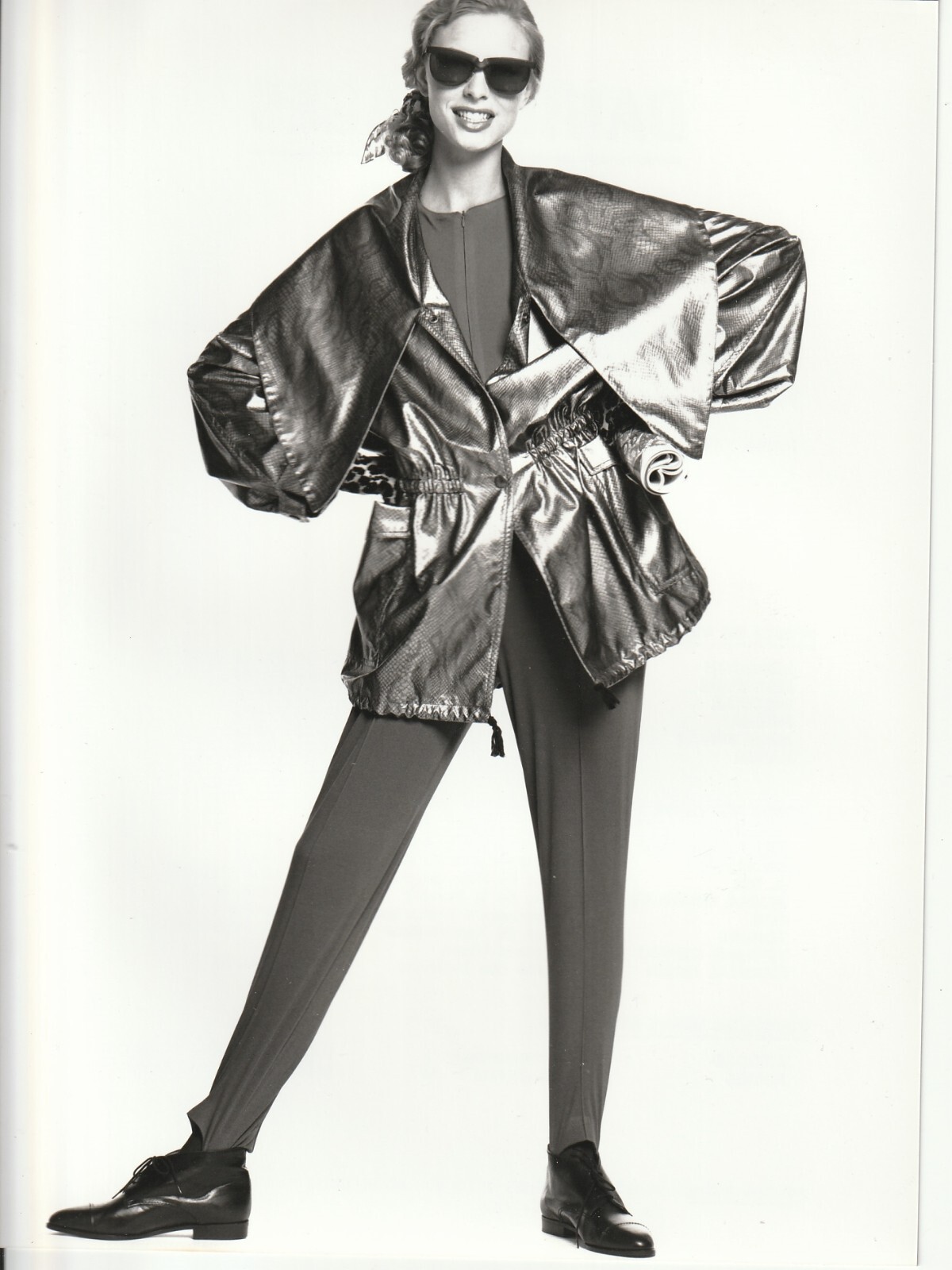 TIRAGE PHOTO Argentique DANIEL PAGES MODE 1990 STUDIO SERVICE DE PRESSE 18X24CM