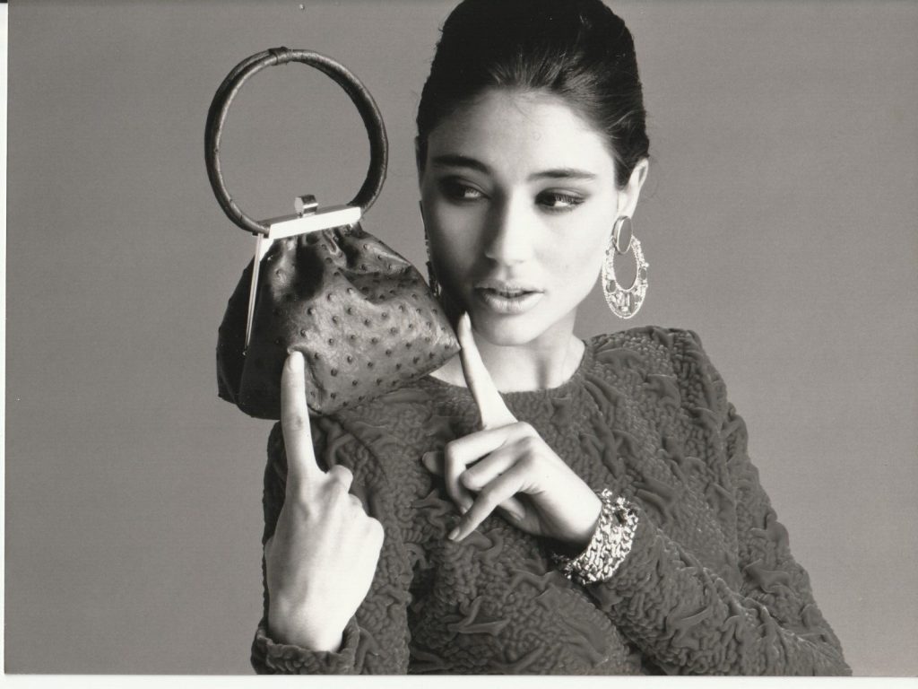 TIRAGE PHOTO Argentique LA BAGERIE MODE 1990 STUDIO SERVICE DE PRESSE 18X24CM