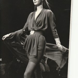 TIRAGE PHOTO	Argentique Mode Karl Lagerfeld 1990 Défilé de mode 1989 12X18cm