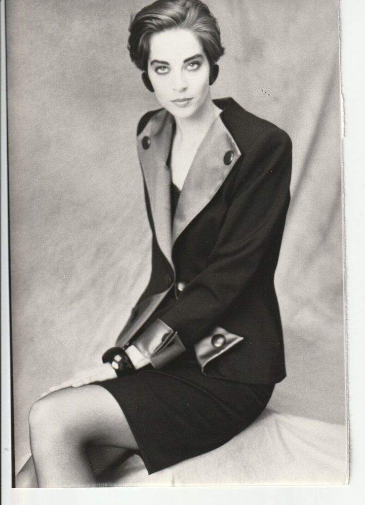 TIRAGE PHOTO Argentique Pierre Balmain 1989 Robert Cohen AGIP Défilé de mode