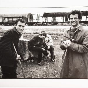 TIRAGE PHOTO  ARGENTIQUE 1990' Olivier Culmann	reportage en Roumanie 18X24cm