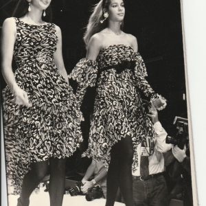 TIRAGE PHOTO	Argentique Mode CHANEL 1990 Robert Cohen AGIP		Défilé de mode 1989