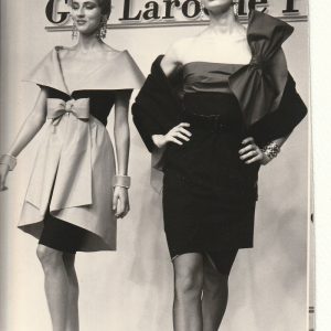 TIRAGE PHOTO	Argentique Guy Laroche 1989 Cohen AGIP	Défilé de mode 12X13CM