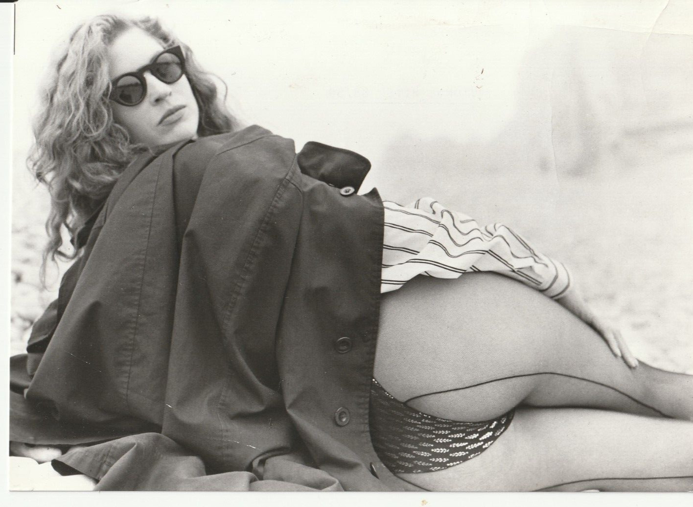 PHOTO Argentique ERGEE MODE LINGERIE 199O STUDIO SERVICE DE PRESSE 15X21cm