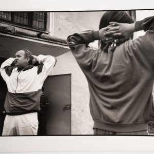 TIRAGE PHOTO  ARGENTIQUE 1990' Olivier Culmann	reportage en Roumanie 18X24cm