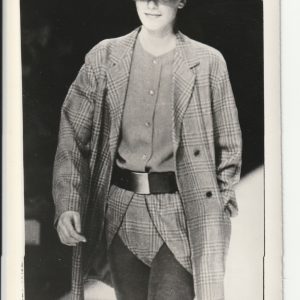 TIRAGE PHOTO	 Argentique GIORGIO ARMANI 1990 MODE 12X13cm