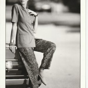 PHOTO	Argentique LA REDOUTE MODE FEMME PANTALON 1990 SERVICE DE PRESSE 13X19cm