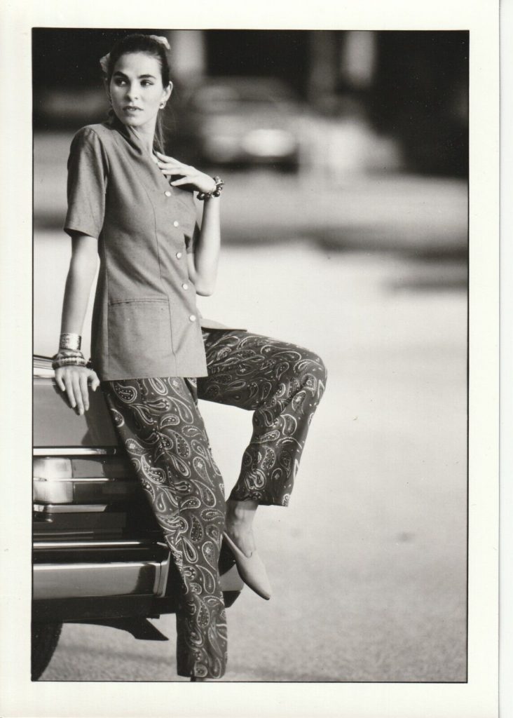 PHOTO Argentique LA REDOUTE MODE FEMME PANTALON 1990 SERVICE DE PRESSE 13X19cm