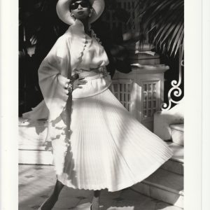 TIRAGE PHOTO	Argentique PIERRE BALMAIN 1990 Photo service de MODE 20X30cm