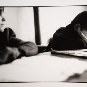 TIRAGE PHOTO  ARGENTIQUE 1990' Olivier Culmann	reportage en Roumanie 18X24cm