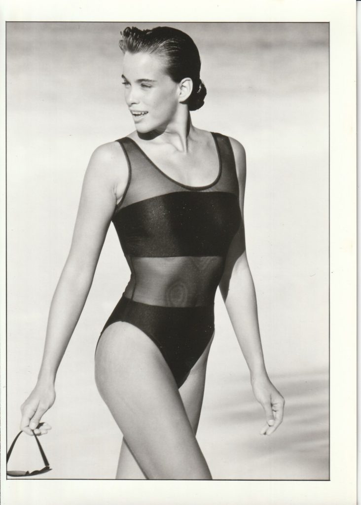 PHOTO Argentique LA REDOUTE MODE FEMME MAILLOT 1990 SERVICE DE PRESSE 13X19cm