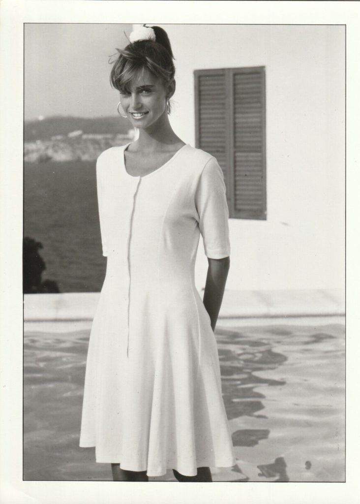 PHOTO Argentique LA REDOUTE MODE FEMME JUPETTE 1990 SERVICE DE PRESSE 13X19cm