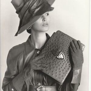 PHOTO Argentique FREDERIC CASTET MODE 1990 STUDIO SERVICE DE PRESSE 18X24cm