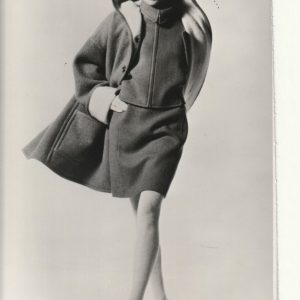 TIRAGE PHOTO	Argentique  André Courreges 1990 photo de mode 12X18cm