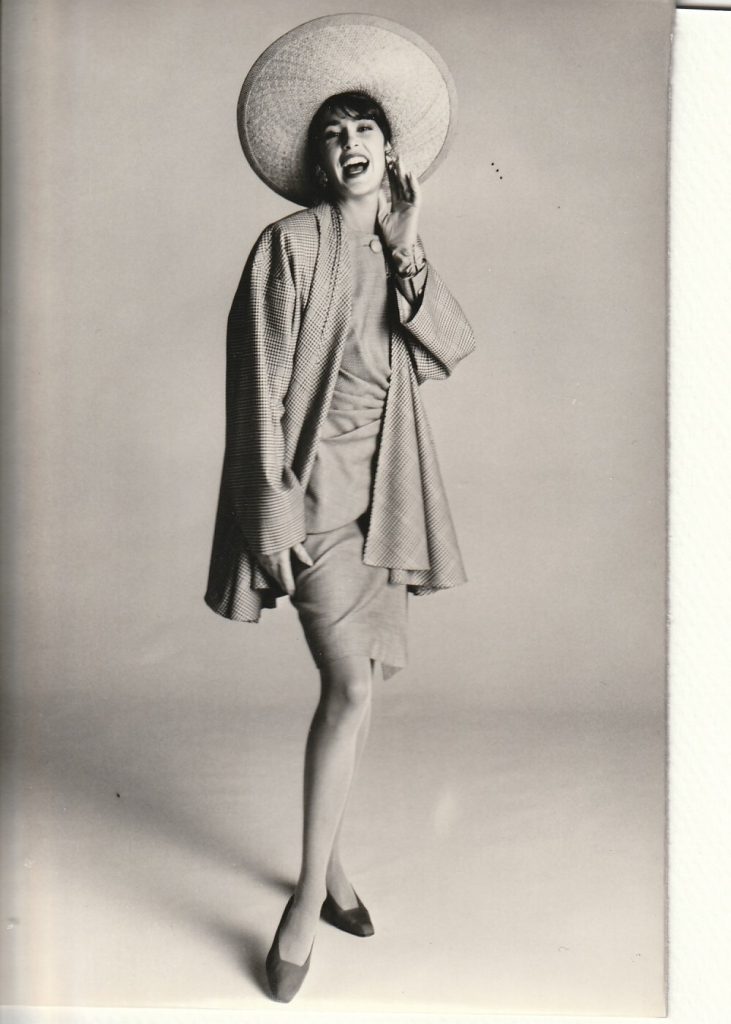 TIRAGE PHOTO Argentique HANAE MORI 1989 AGIP photo de mode 1990 12X18CM