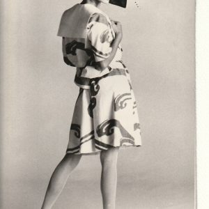 TIRAGE PHOTO	Argentique HANAE MORI 1989 AGIP	photo de mode 1990 12X18CM