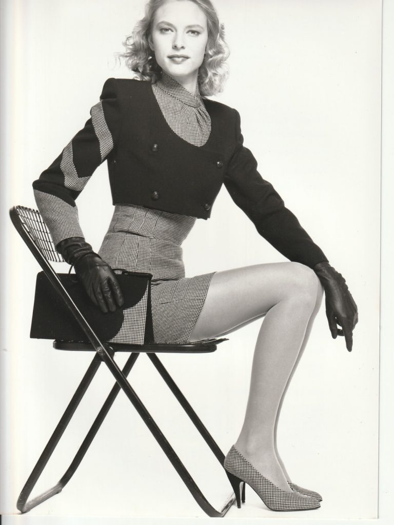 PHOTO Argentique ERIC SCHAIX MODE 1990 PHOTO STUDIO SERVICE DE PRESSE 18X24cm