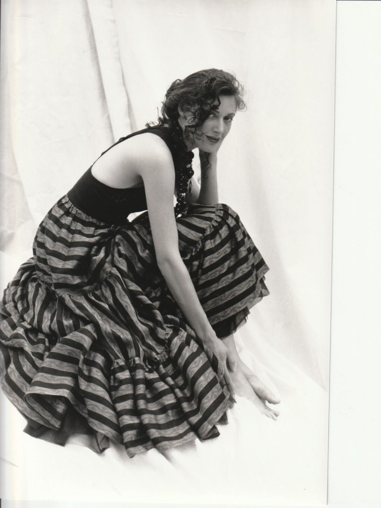 PHOTO Argentique ELIZABETH WESSEL MODE 1990 STUDIO SERVICE DE PRESSE 16X24cm