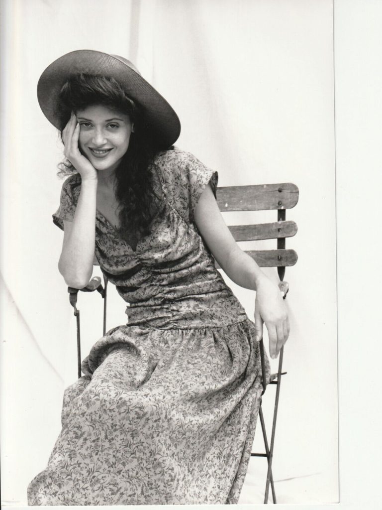 PHOTO Argentique ELIZABETH WESSEL MODE 1990 STUDIO SERVICE DE PRESSE 16X24cm