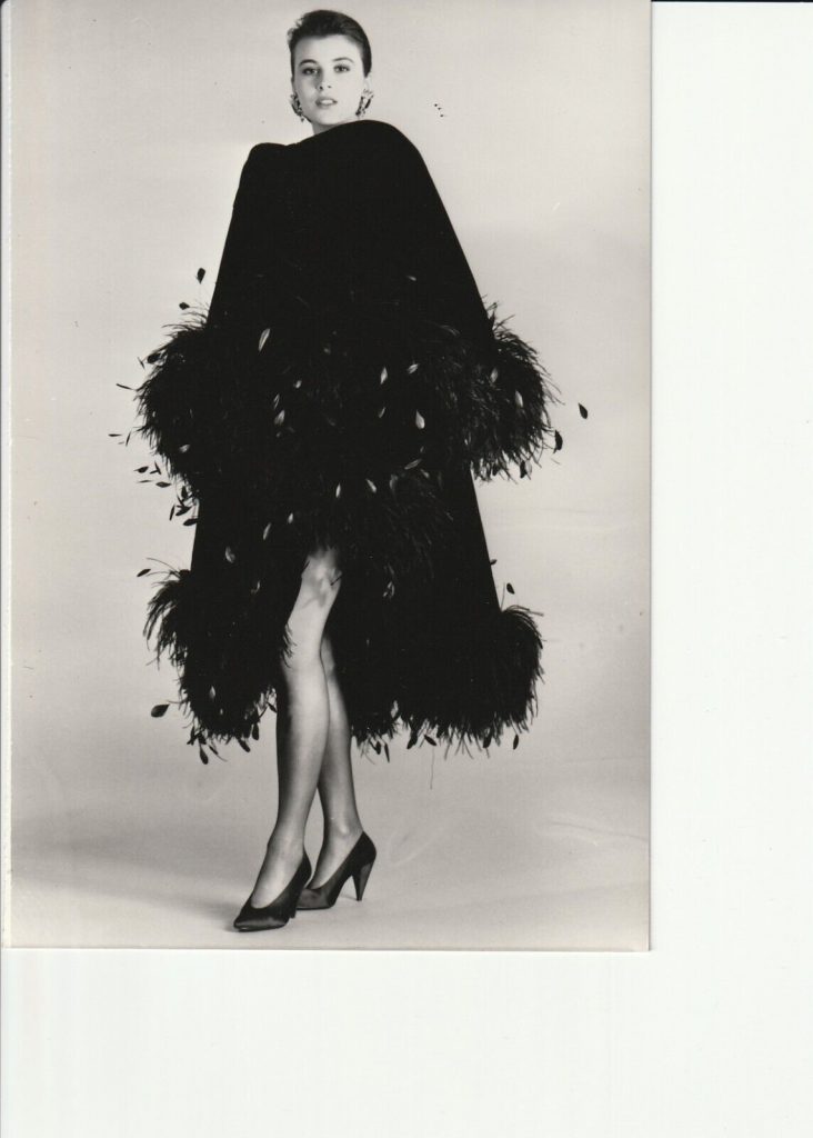 PHOTO Argentique FREDERIC CASTET 1989 Robert Cohen AGIP de mode 1990 12X18
