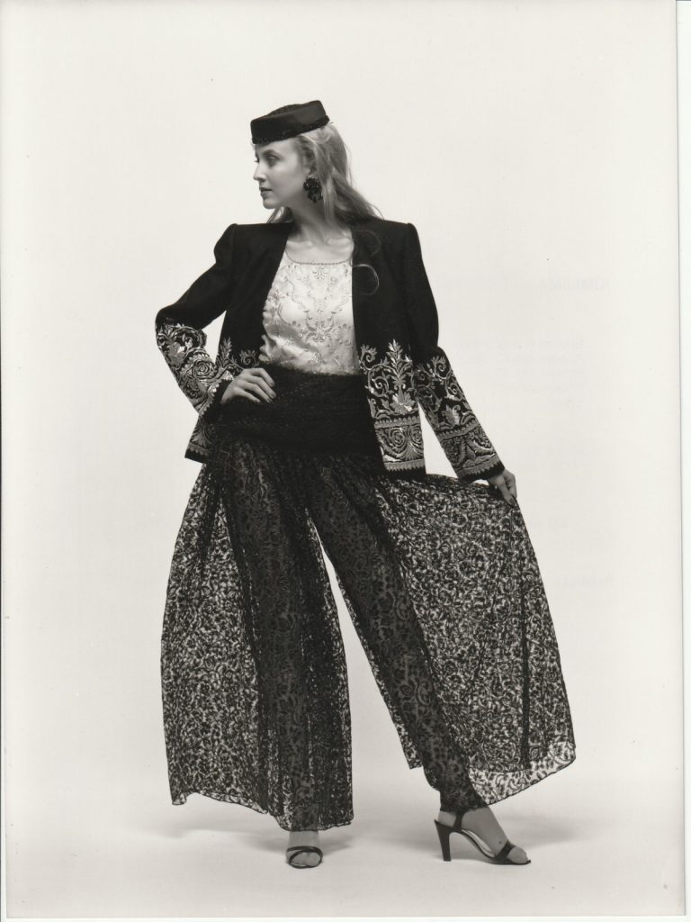 PHOTO  Argentique KIMIJIMA MODE 1990 STUDIO SERVICE DE PRESSE 18X24cm