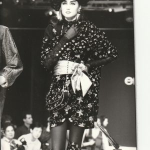 TIRAGE PHOTO	Argentique Ungaro 1989 Robert Cohen AGIP	Défilé de mode 1990 12X18