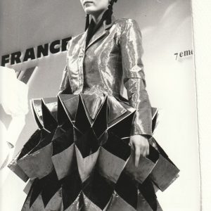 TIRAGE PHOTO	Argentique 1989  AGIP CONCOURS DE JEUNES CREATEURS MODE 12X18CM