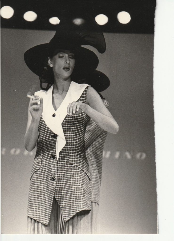 TIRAGE PHOTO Argentique HIROKO KOSHINO 1990 mode 12X18cm