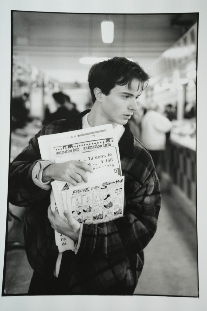PHOTO Argentique, RC France étudiant avoir 20 ans 13X18cm 1990 Olivier Culmann