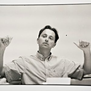 PHOTO Argentique France ouvrier syndicat CFDT	18X24cm	1990 Olivier Culmann