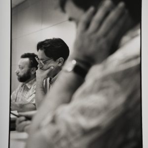 PHOTO Argentique France ouvrier syndicat CFDT	18X24cm	1990 Olivier Culmann