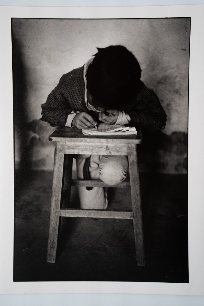 PHOTO ARGENTIQUE 90' Olivier Culmann reportage Bolivie 18X24cm NOIR ET BLANC