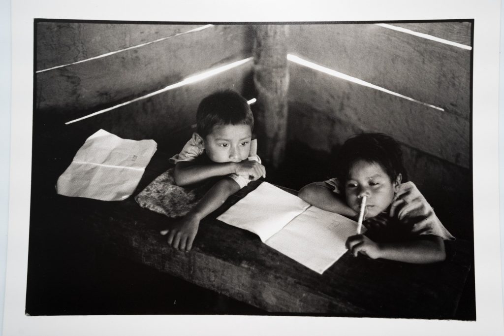 PHOTO ARGENTIQUE 90' Olivier Culmann reportage Bolivie 18X24cm NOIR ET BLANC